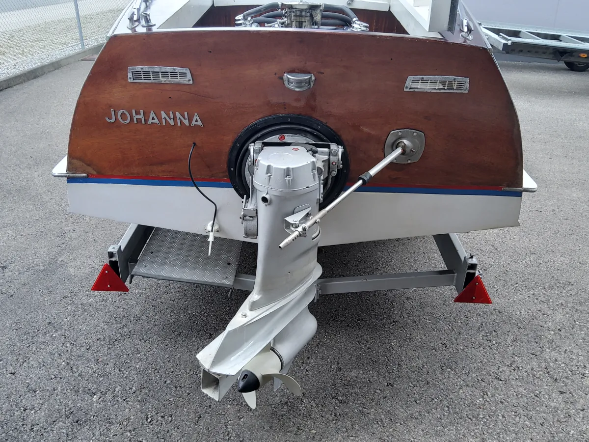 Wood Motorboat Züllig Ascona