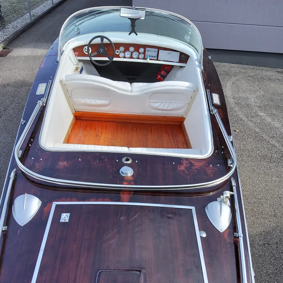 Wood Motorboat Züllig Ascona
