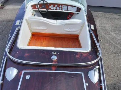 Wood Motorboat Züllig Ascona Photo 24