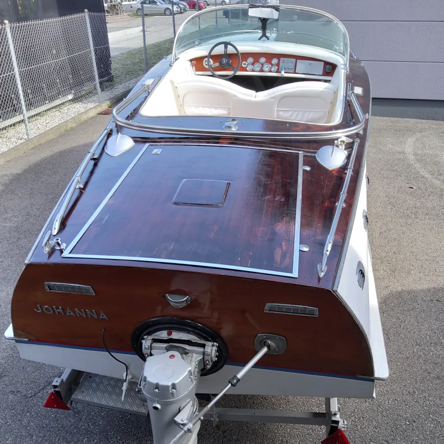 Wood Motorboat Züllig Ascona