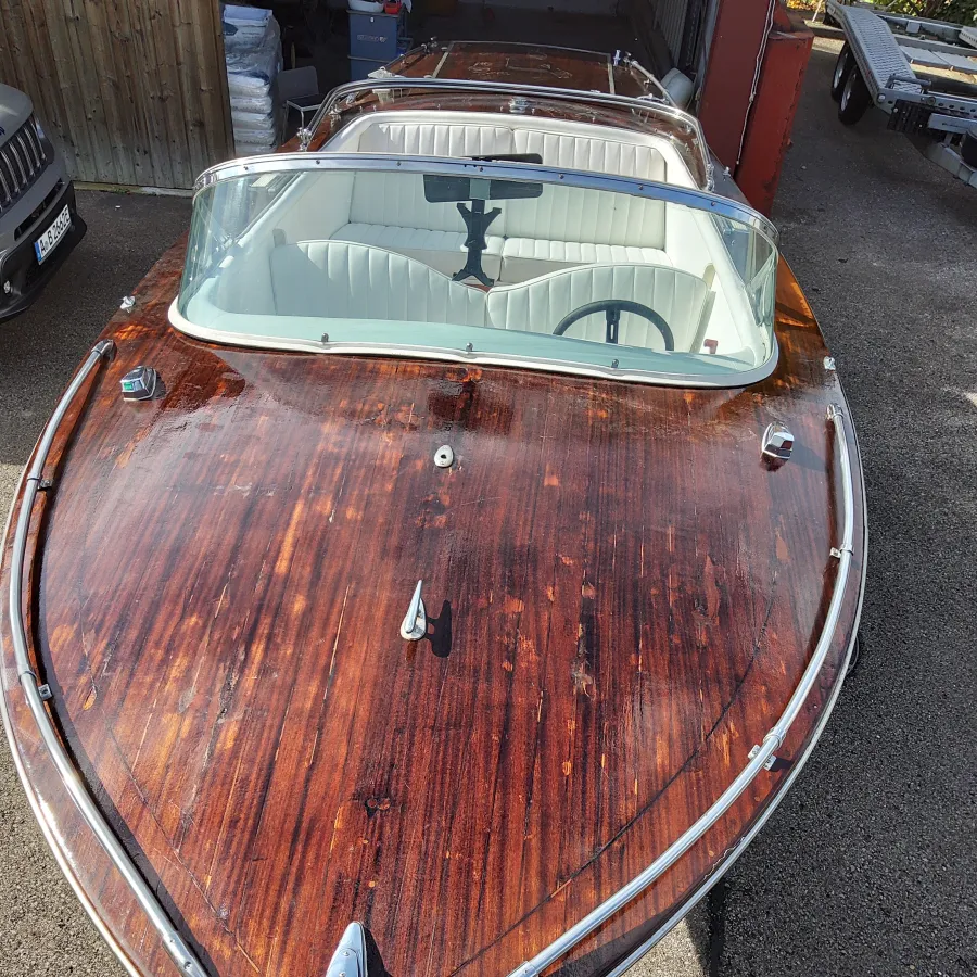 Wood Motorboat Züllig Ascona