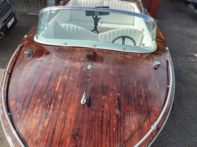 Wood Motorboat Züllig Ascona Photo 31