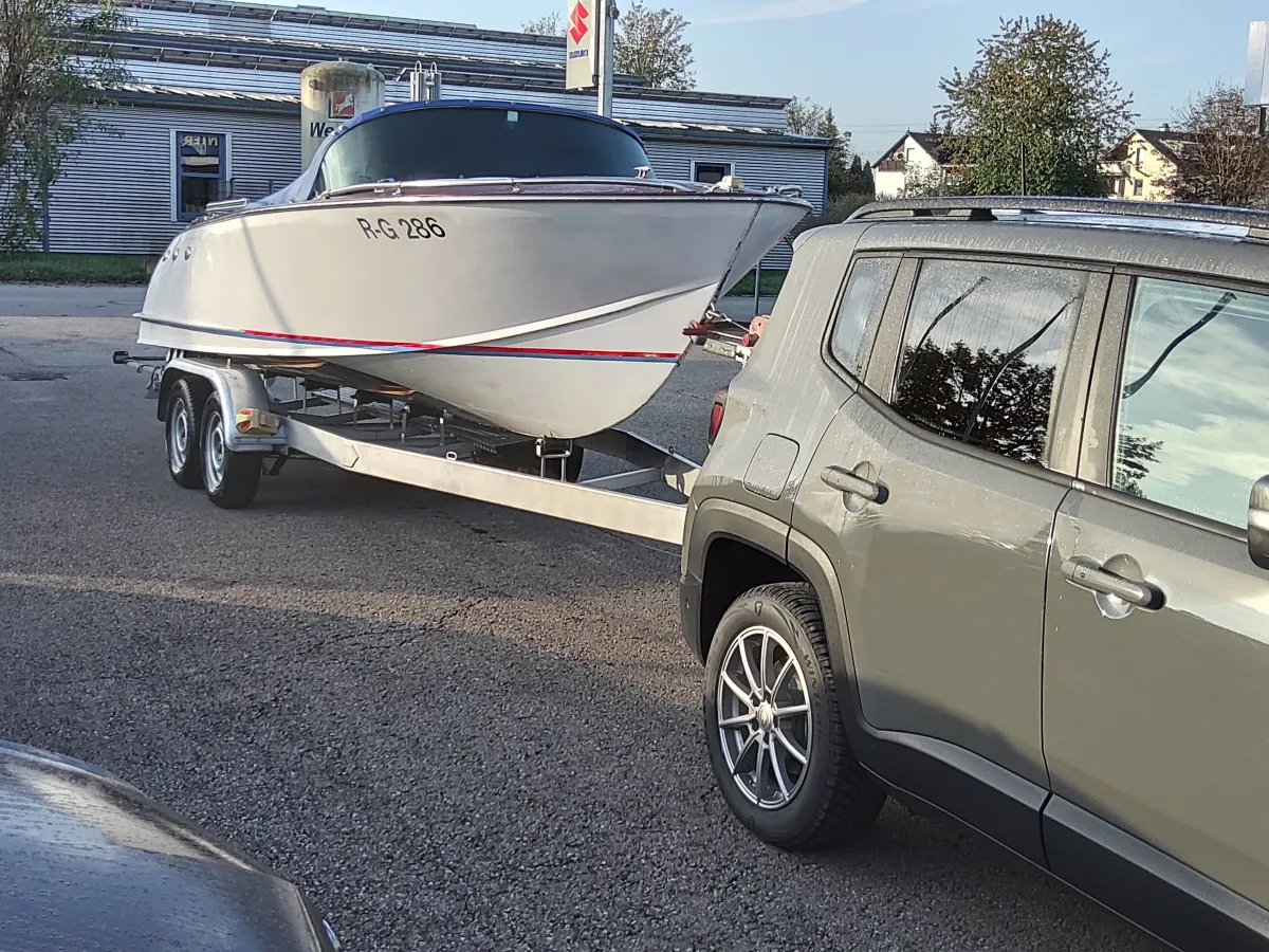 Wood Motorboat Züllig Ascona
