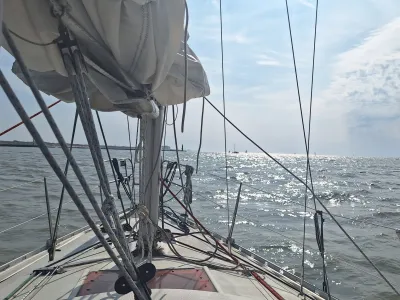 Polyester Zeilboot Jeanneau Aquila Foto 3