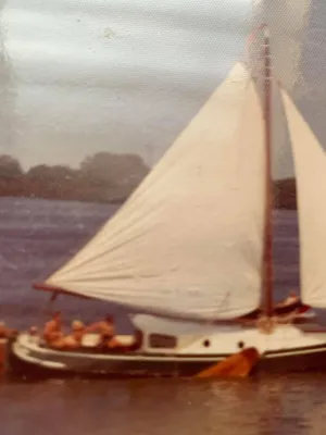 Staal Zeilboot Wildschut Skutsje Foto 15