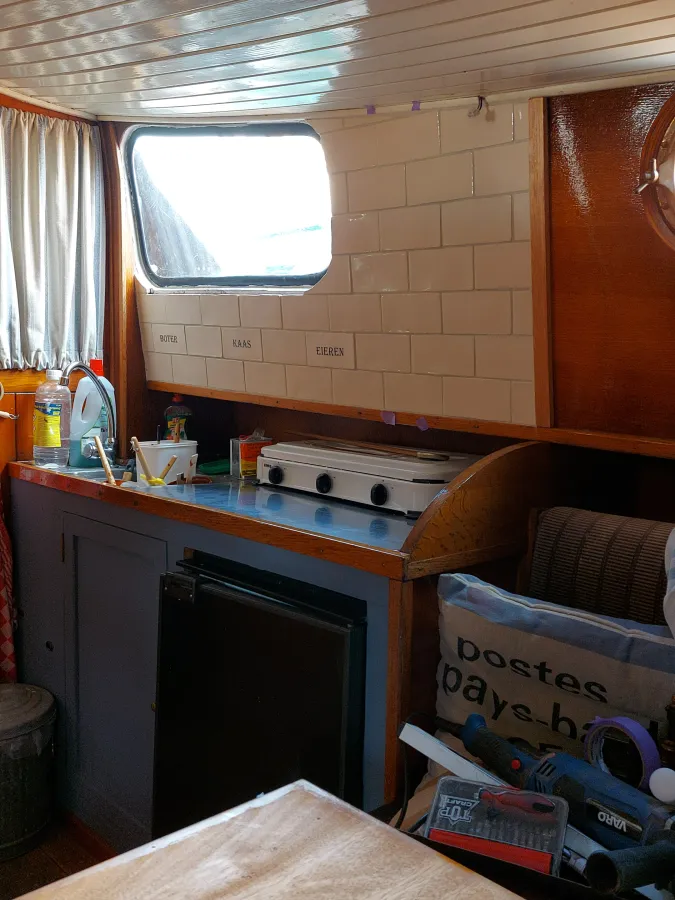 Staal Zeilboot Wildschut Skutsje