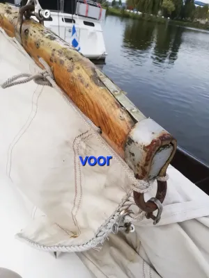 Staal Zeilboot Wildschut Skutsje Foto 13