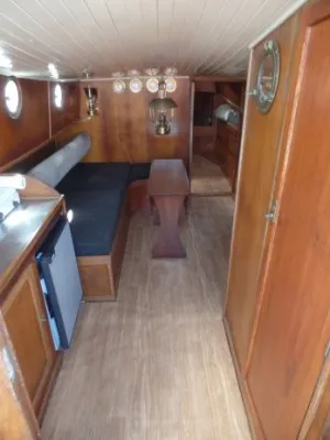 Staal Zeilboot Wildschut Skutsje Foto 5