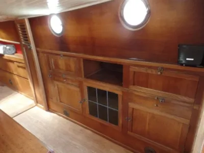 Staal Zeilboot Wildschut Skutsje Foto 7