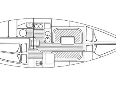 Polyester Zeilboot Compromis 888 Foto 43
