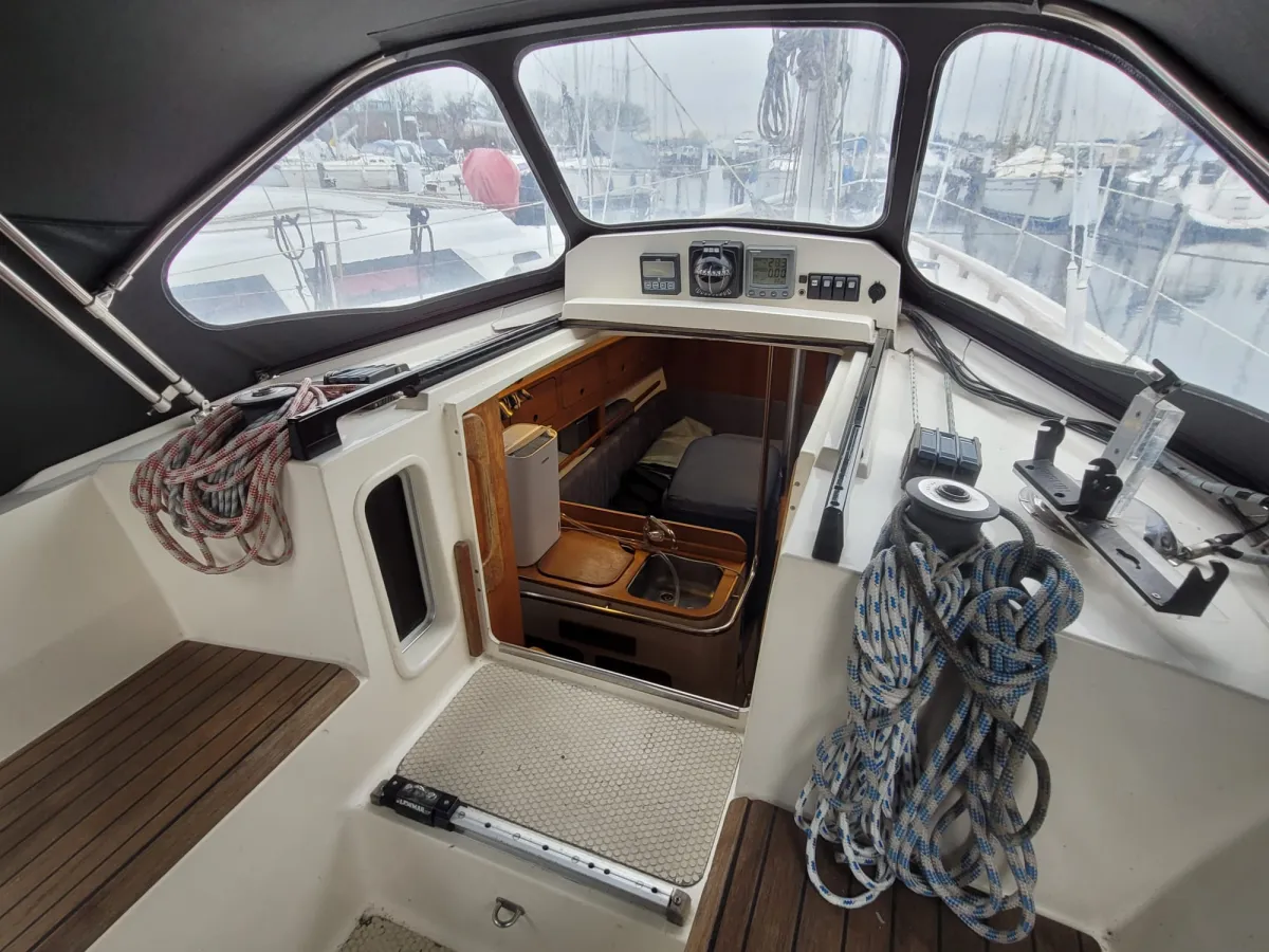 Polyester Zeilboot Compromis 888