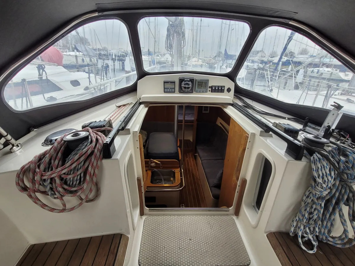 Polyester Zeilboot Compromis 888