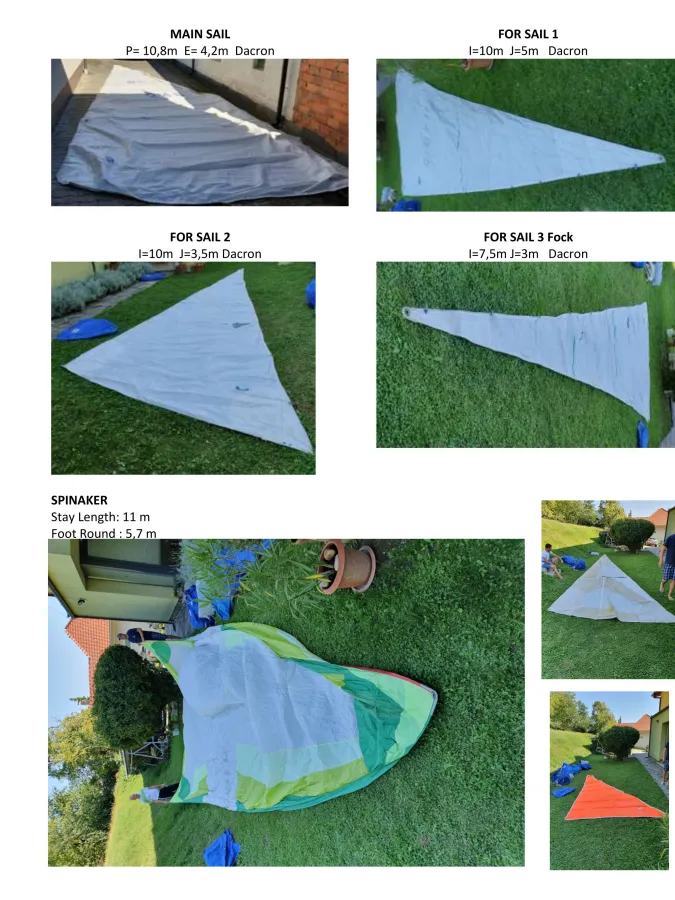 Polyester Sailboat Archambault Sprint 95