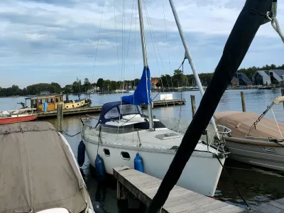 Polyester Zeilboot Jeanneau Fantasia 27 Foto 4