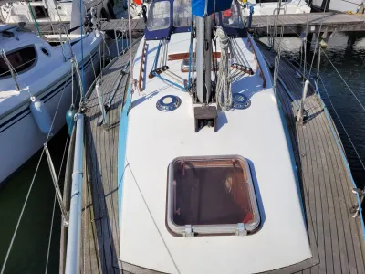 Hout Zeilboot Van de Stadt Strooker 900 Foto 14
