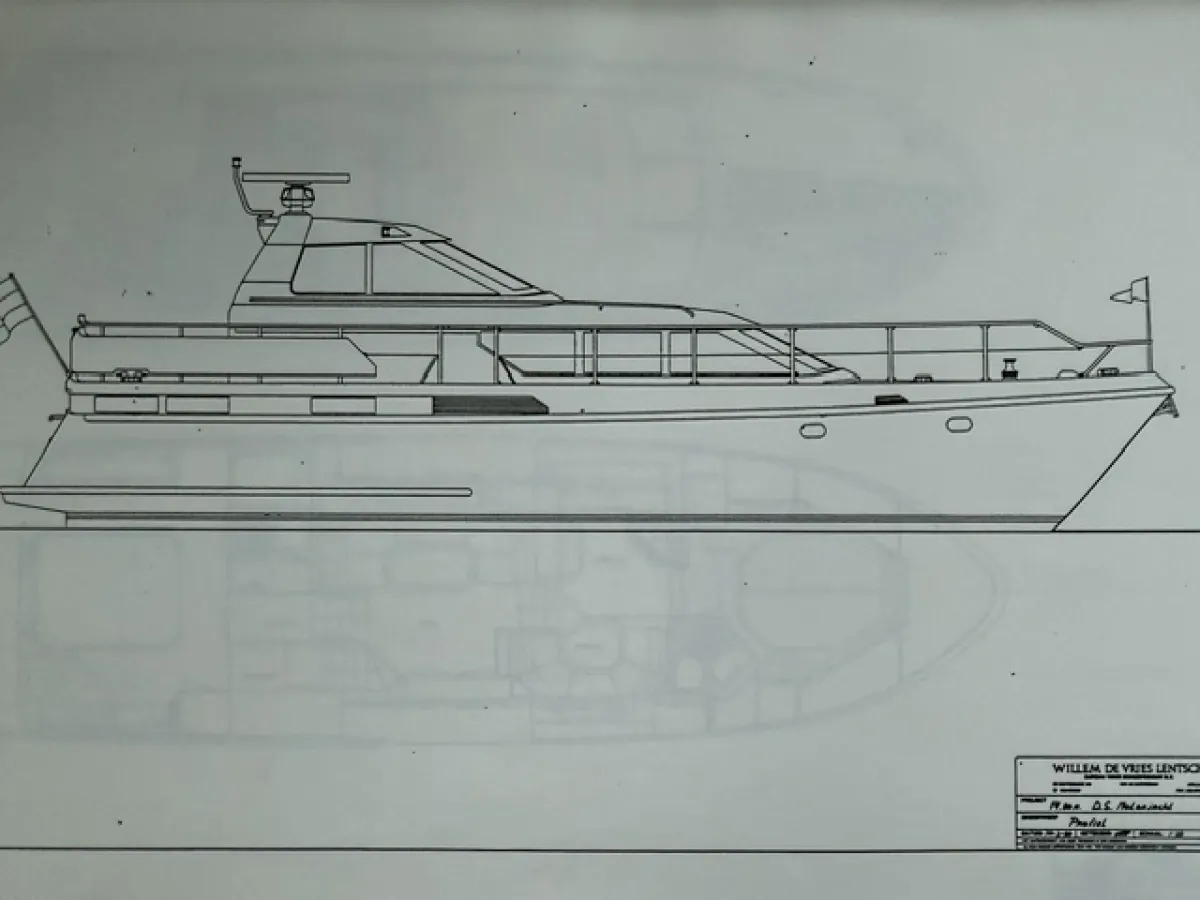 Stahl Motorboot De Vries Lentsch 14.80 pilothouse