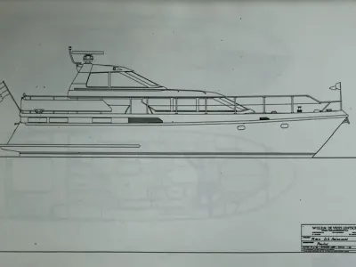 Stahl Motorboot De Vries Lentsch 14.80 pilothouse Foto 48