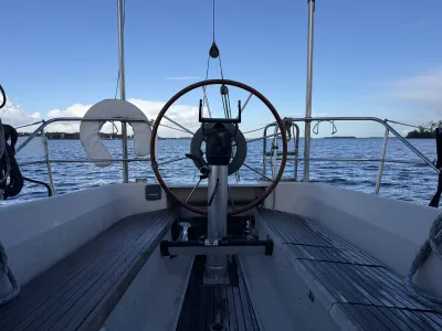 Polyester Zeilboot Dehler Optima 101 Foto 4