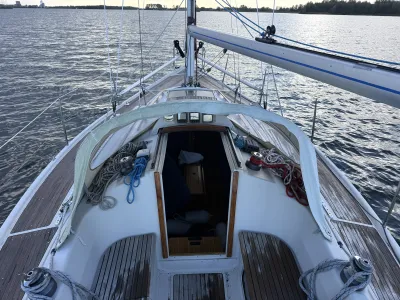 Polyester Zeilboot Dehler Optima 101 Foto 7