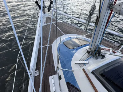 Polyester Zeilboot Dehler Optima 101 Foto 3