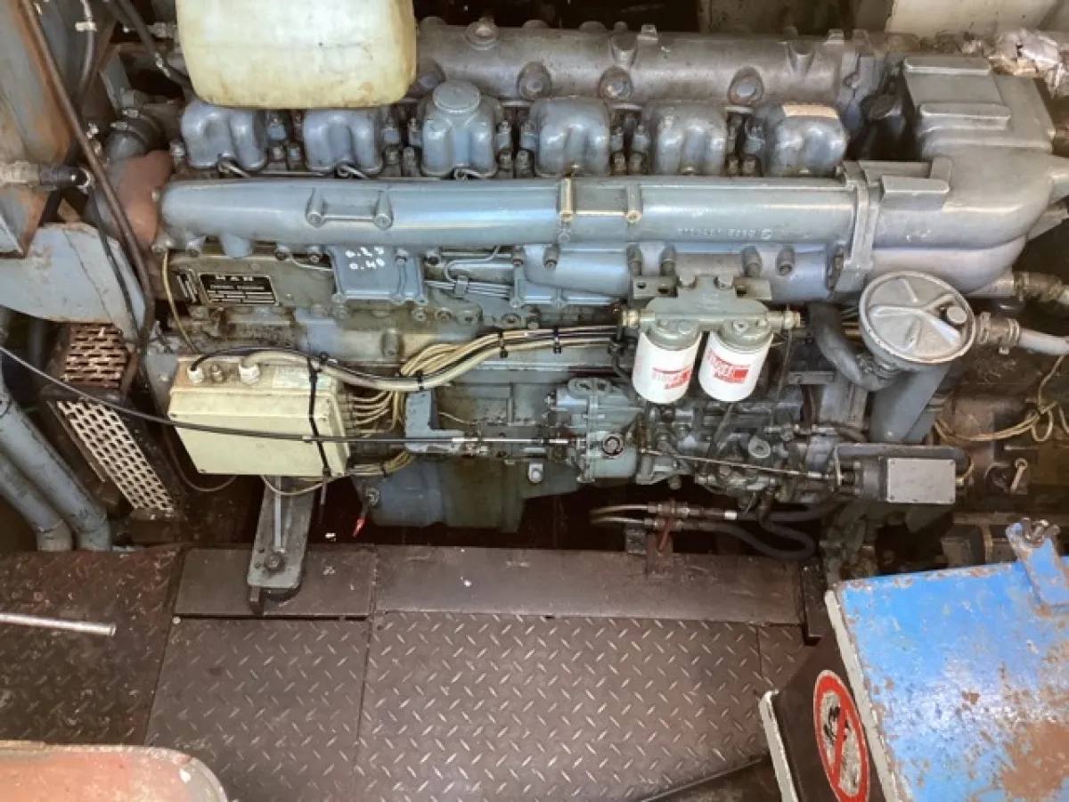 Staal Werkboot Kraanschip SB 24