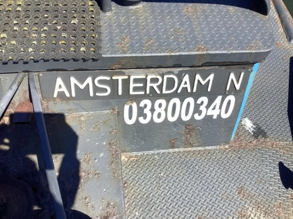Staal Werkboot Kraanschip SB 24