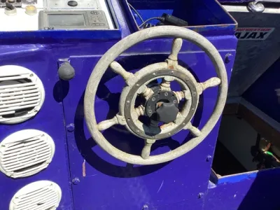 Staal Werkboot Kraanschip SB 24 Foto 25