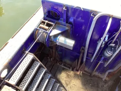 Staal Werkboot Kraanschip SB 24 Foto 41