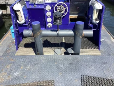 Staal Werkboot Kraanschip SB 24 Foto 45