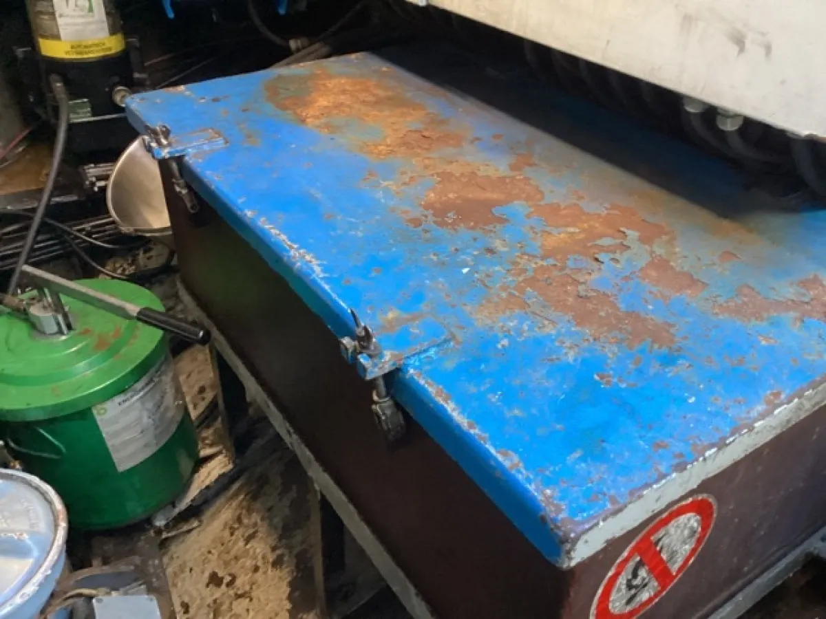 Staal Werkboot Kraanschip SB 24