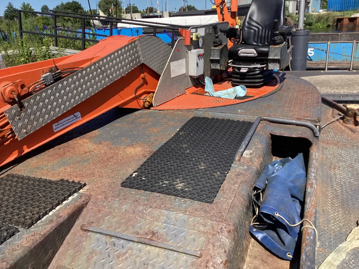 Staal Werkboot Kraanschip SB 24
