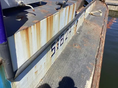 Staal Werkboot Kraanschip SB 24 Foto 74