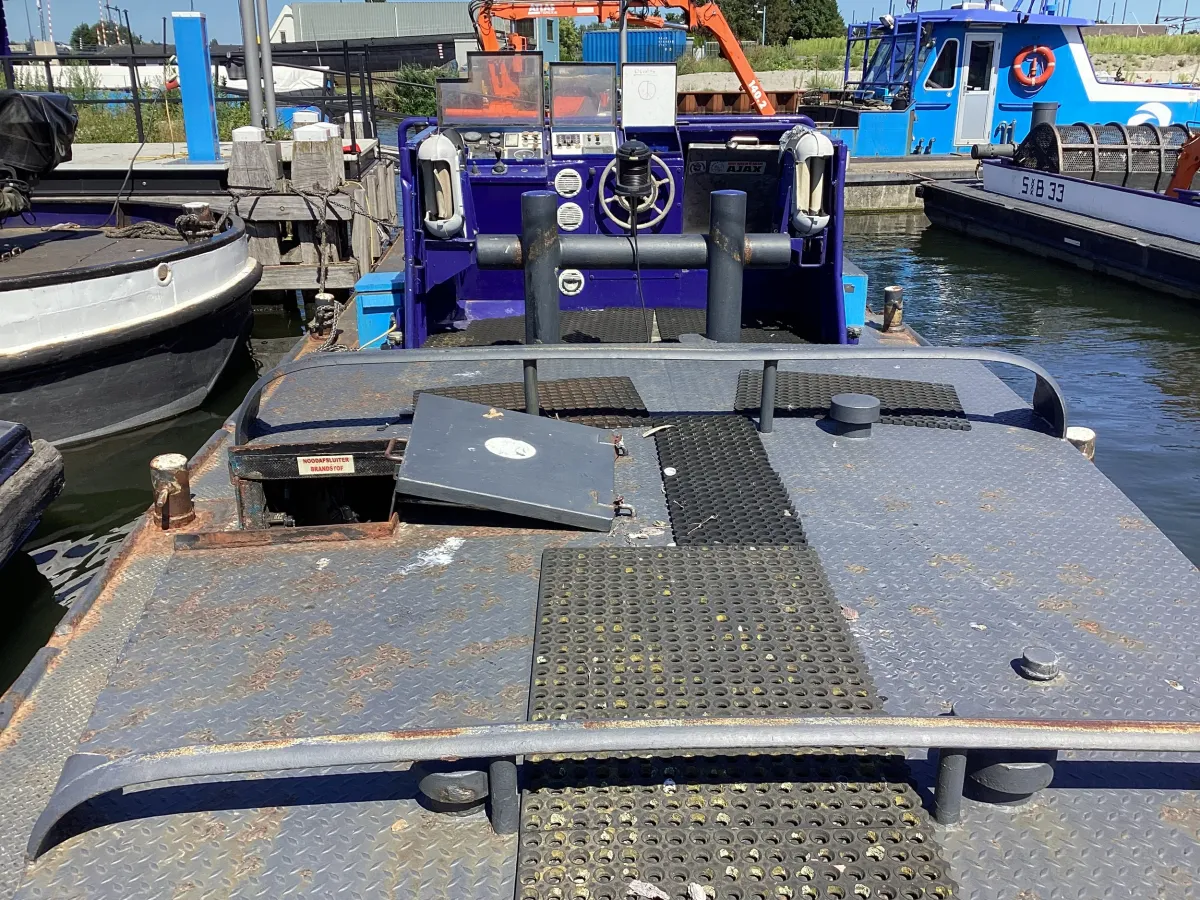 Staal Werkboot Kraanschip SB 24