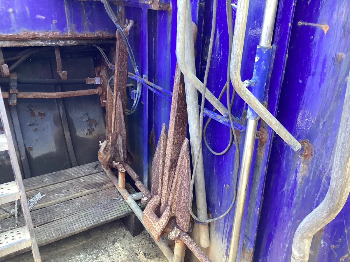 Staal Werkboot Kraanschip SB 24