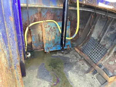 Staal Werkboot Kraanschip SB 24 Foto 92