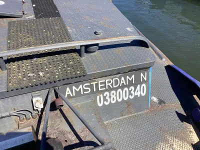 Staal Werkboot Kraanschip SB 24 Foto 94