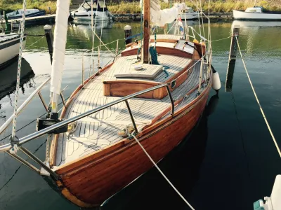 Hout Zeilboot Kuipers Klassieke S-spant Foto 1