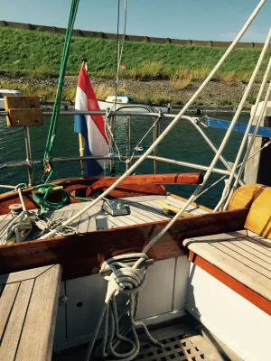 Hout Zeilboot Kuipers Klassieke S-spant Foto 4