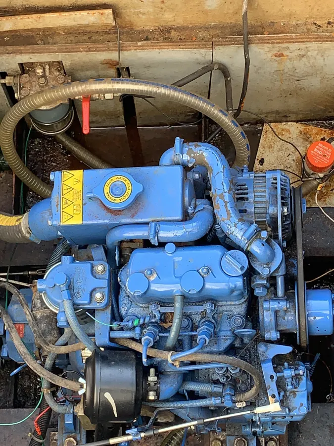 Stahl Segelboot Flachbodenboot Rietaak