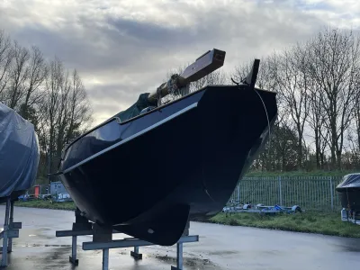 Stahl Segelboot Flachbodenboot Zeeschouw Foto 2