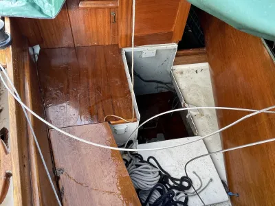Stahl Segelboot Flachbodenboot Zeeschouw Foto 6
