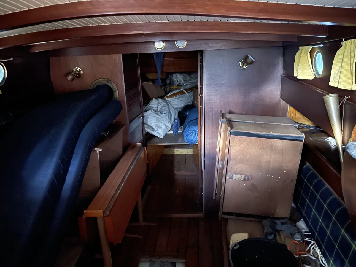 Stahl Segelboot Flachbodenboot Zeeschouw