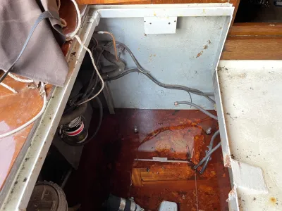 Stahl Segelboot Flachbodenboot Zeeschouw Foto 21