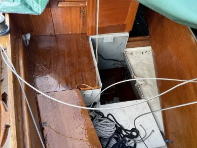 Stahl Segelboot Flachbodenboot Zeeschouw Foto 23