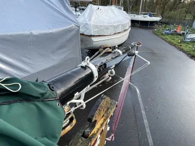 Stahl Segelboot Flachbodenboot Zeeschouw Foto 25