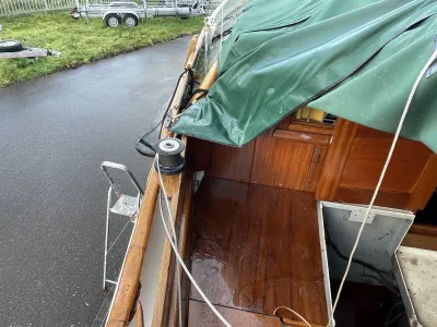 Stahl Segelboot Flachbodenboot Zeeschouw Foto 26