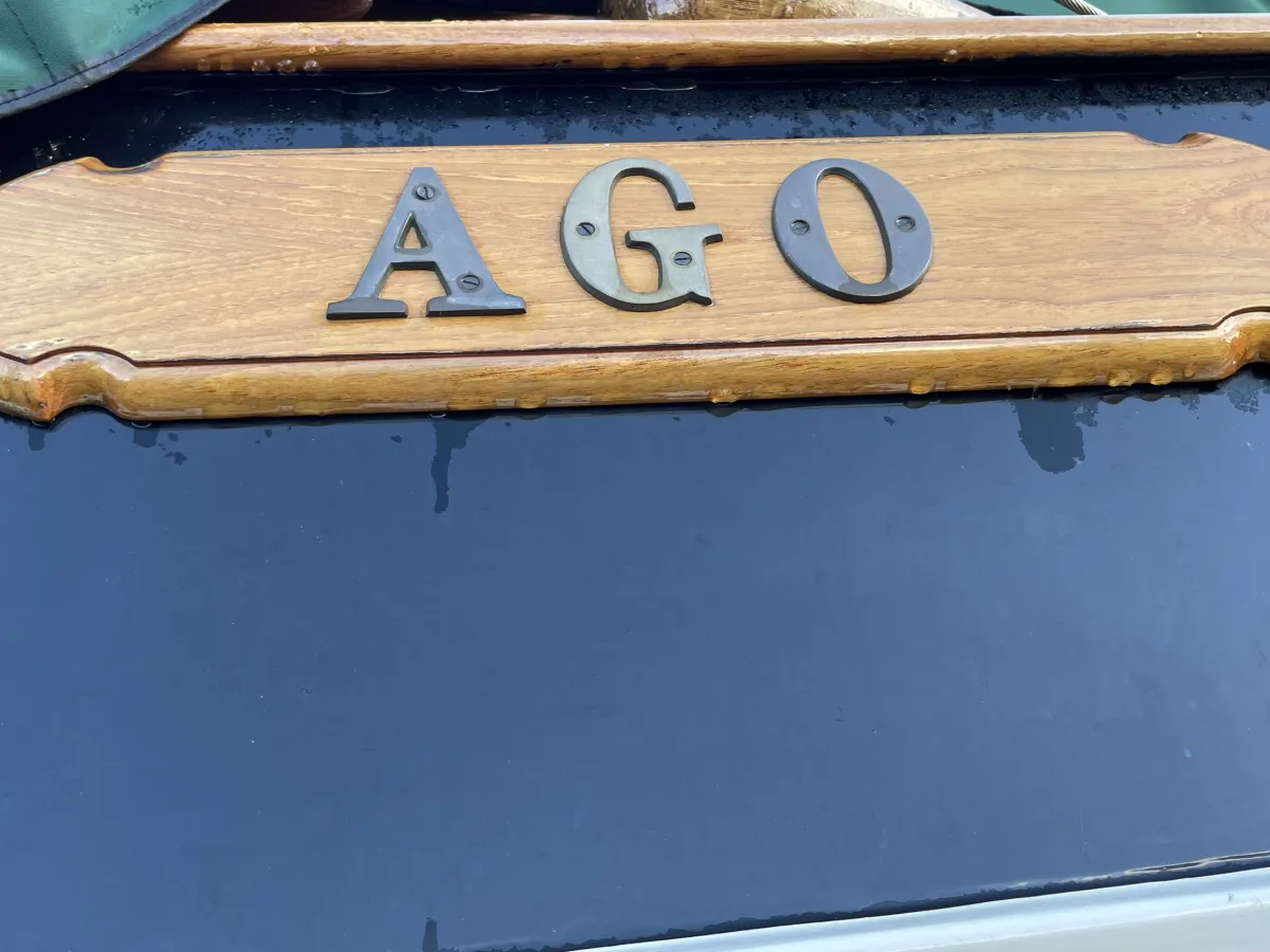 Stahl Segelboot Flachbodenboot Zeeschouw
