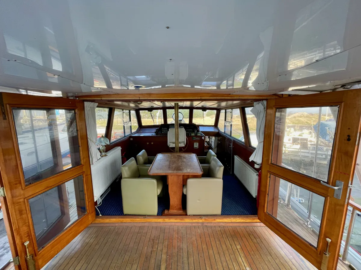 Staal Motorboot Motorjacht 1695