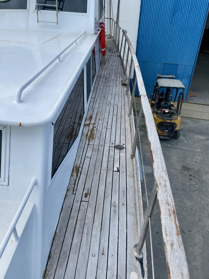 Staal Motorboot Motorjacht 1695