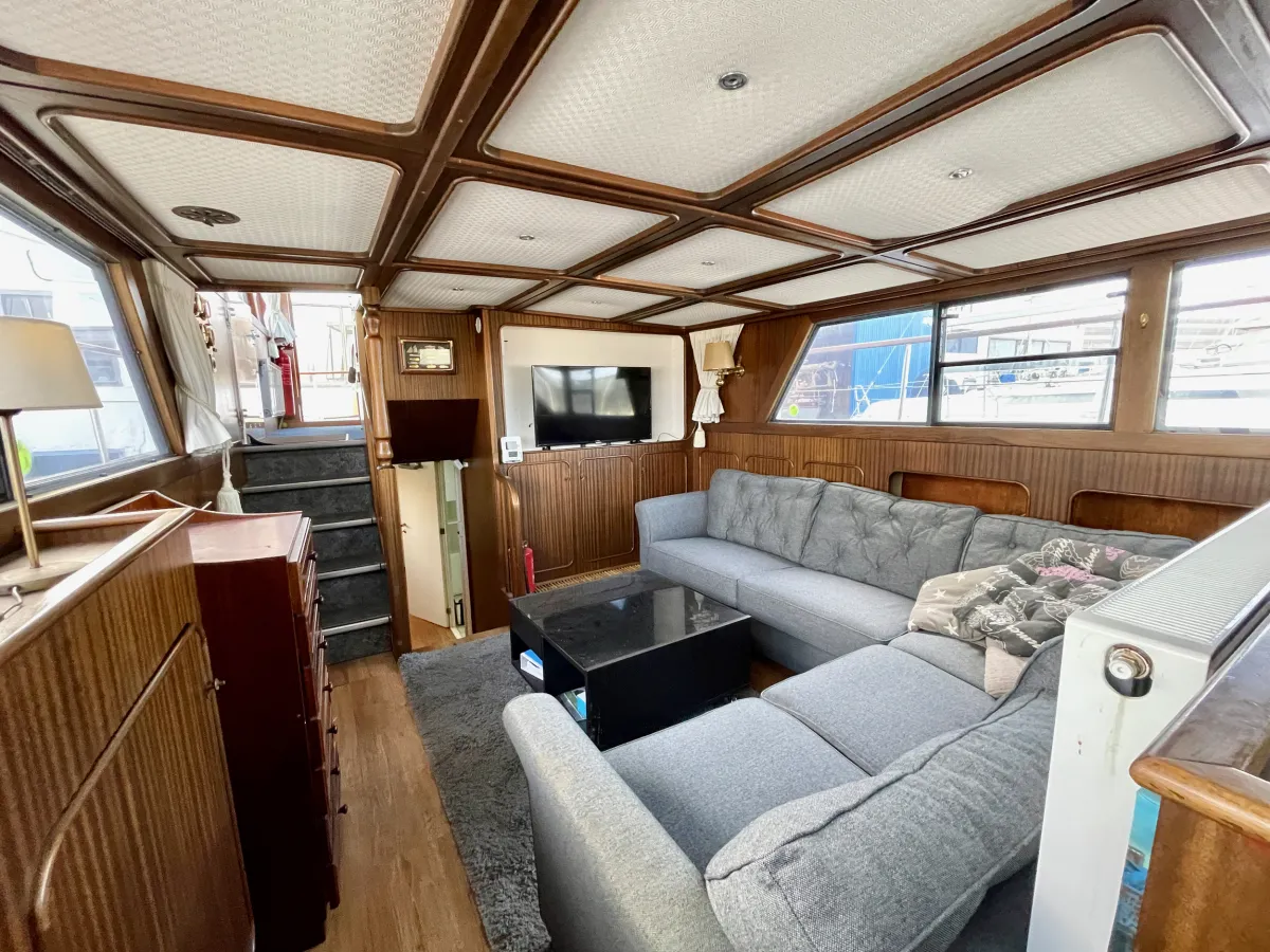 Staal Motorboot Motorjacht 1695